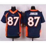 nike nfl jerseys denver broncos #87 jensen blue[new Elite][jensen]