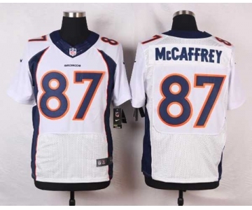 nike nfl jerseys denver broncos #87 mccaffrey white[new Elite][mccaffrey]