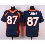 nike nfl jerseys denver broncos #87 taylor blue[new Elite][taylor]