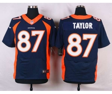 nike nfl jerseys denver broncos #87 taylor blue[new Elite][taylor]