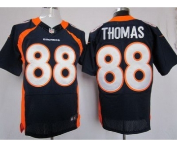 nike nfl jerseys denver broncos #88 thomas blue[Elite]