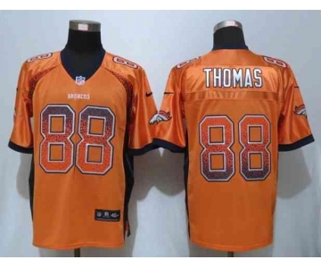 nike nfl jerseys denver broncos #88 thomas orange[Elite drift fashion]