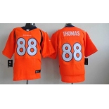 nike nfl jerseys denver broncos #88 thomas orange[Elite]