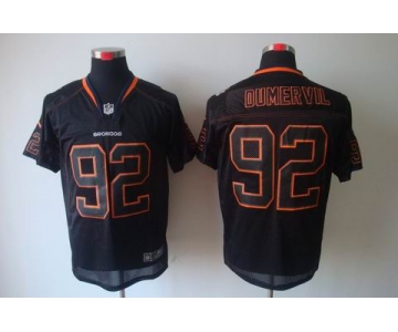 nike nfl jerseys denver broncos #92 dumervil black[Elite lights out]