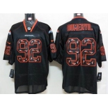 nike nfl jerseys denver broncos #92 dumervil black[Elite united sideline]