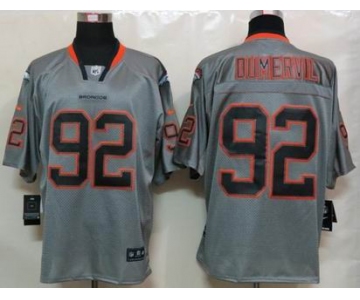 nike nfl jerseys denver broncos #92 dumervil grey[Elite lights out]