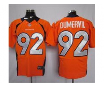 nike nfl jerseys denver broncos #92 dumervil orange[elite]