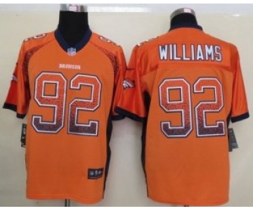 nike nfl jerseys denver broncos #92 williams orange[williams][Elite drift fashion]