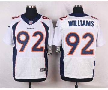 nike nfl jerseys denver broncos #92 williams white[new Elite][williams]