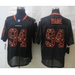 nike nfl jerseys denver broncos #94 ware black[Elite united sideline]