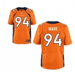 nike nfl jerseys denver broncos #94 ware orange[Elite]