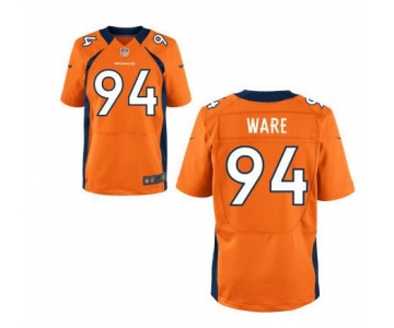 nike nfl jerseys denver broncos #94 ware orange[Elite]