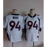 nike nfl jerseys denver broncos #94 ware white[new Elite]