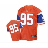 nike nfl jerseys denver broncos #95 wolfe orange[2016 Elite]