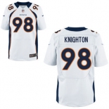 nike nfl jerseys denver broncos #98 knighton white[Elite][knighton]