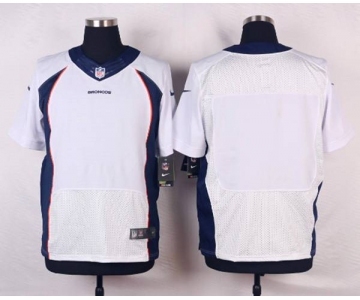 nike nfl jerseys denver broncos blank white[new Elite]