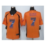 2015 new nike denver broncos #7 elway orange strobe jerseys[limited]