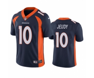 Denver Broncos #10 Jerry Jeudy Navy 2020 NFL Draft Vapor Limited Jersey