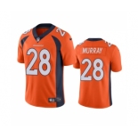 Men's Denver Broncos #28 Latavius Murray Orange Vapor Untouchable Stitched Jersey