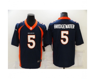 Men's Denver Broncos #5 Teddy Bridgewater Nike Blue Limited Jersey