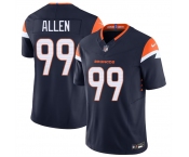 Men's Denver Broncos #99 Zach Allen Navy 2024 F.U.S.E. Alternate Vapor Limited Football Stitched Jersey