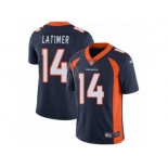 Men's Nike Denver Broncos #14 Cody Latimer Vapor Untouchable Limited Navy Blue Alternate NFL Jersey