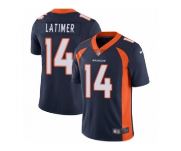 Men's Nike Denver Broncos #14 Cody Latimer Vapor Untouchable Limited Navy Blue Alternate NFL Jersey