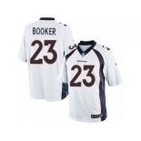 Men's Nike Denver Broncos #23 Devontae Booker Limited White NFL Jersey