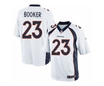 Men's Nike Denver Broncos #23 Devontae Booker Limited White NFL Jersey