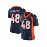 Men's Nike Denver Broncos #48 Shaquil Barrett Vapor Untouchable Limited Navy Blue Alternate NFL Jersey