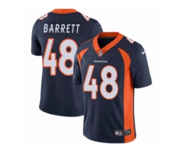 Men's Nike Denver Broncos #48 Shaquil Barrett Vapor Untouchable Limited Navy Blue Alternate NFL Jersey