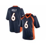 Men's Nike Denver Broncos #6 Chad Kelly Limited Navy Blue Alternate NFL Jersey