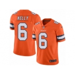 Men's Nike Denver Broncos #6 Chad Kelly Limited Orange Rush NFL Jersey