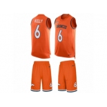 Men's Nike Denver Broncos #6 Chad Kelly Limited Orange Tank Top Suit NFL Jersey