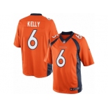 Men's Nike Denver Broncos #6 Chad Kelly Limited Orange Team Color NFL Jersey