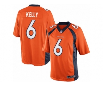 Men's Nike Denver Broncos #6 Chad Kelly Limited Orange Team Color NFL Jersey