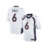 Men's Nike Denver Broncos #6 Chad Kelly Limited White NFL Jersey