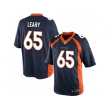 Men's Nike Denver Broncos #65 Ronald Leary Limited Navy Blue Alternate NFL Jersey