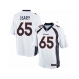 Men's Nike Denver Broncos #65 Ronald Leary Limited White NFL Jersey