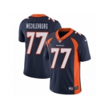 Men's Nike Denver Broncos #77 Karl Mecklenburg Vapor Untouchable Limited Navy Blue Alternate NFL Jersey