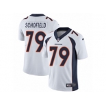 Men's Nike Denver Broncos #79 Michael Schofield Vapor Untouchable Limited White NFL Jersey