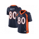 Men's Nike Denver Broncos #80 Jake Butt Vapor Untouchable Limited Navy Blue Alternate NFL Jersey