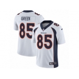 Men's Nike Denver Broncos #85 Virgil Green Vapor Untouchable Limited White NFL Jersey