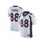 Men's Nike Denver Broncos #88 Demaryius Thomas Vapor Untouchable Limited White NFL Jersey