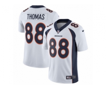 Men's Nike Denver Broncos #88 Demaryius Thomas Vapor Untouchable Limited White NFL Jersey