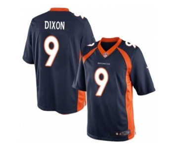 Men's Nike Denver Broncos #9 Riley Dixon Limited Navy Blue Alternate NFL Jersey