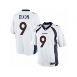 Men's Nike Denver Broncos #9 Riley Dixon Limited White NFL Jersey