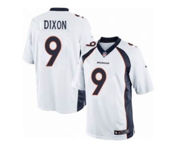 Men's Nike Denver Broncos #9 Riley Dixon Limited White NFL Jersey