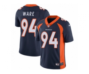 Men's Nike Denver Broncos #94 DeMarcus Ware Vapor Untouchable Limited Navy Blue Alternate NFL Jersey