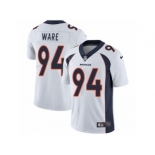 Men's Nike Denver Broncos #94 DeMarcus Ware Vapor Untouchable Limited White NFL Jersey